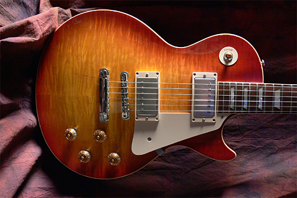 Gibson@Mu\@/@Custom@Shop@Historic@Collection@59LesPaul@HRM@Aged@(Washed@Cherry)@yOUTLETIz